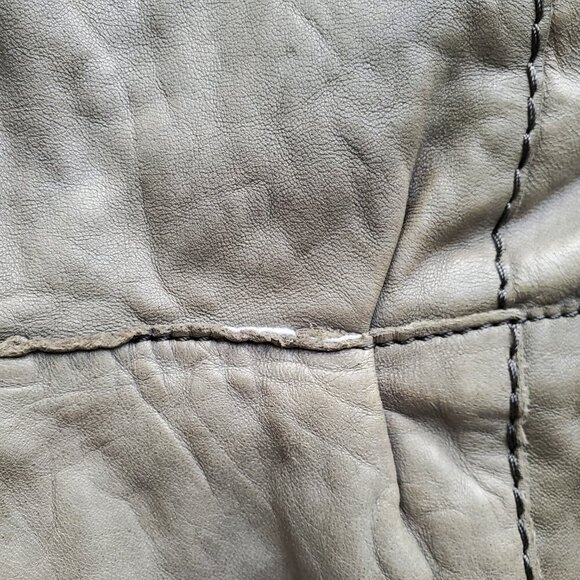 Lucky Brand Buttery Soft Leather Convertible Satchel Large Messenger Bag - Picture 16 of 16